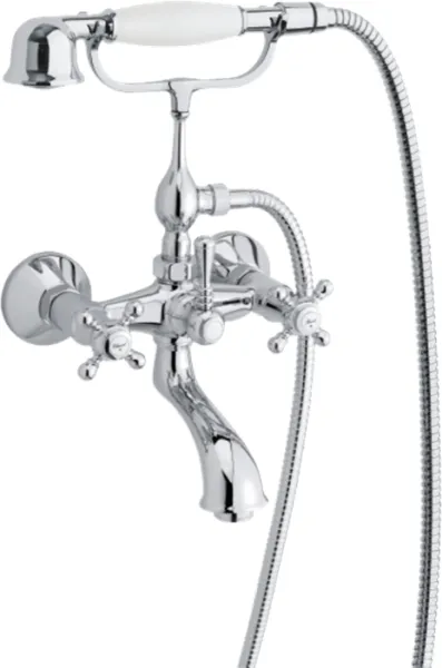 Damixa Tradition duschblandare för bad/dusch med handdusch, krom
