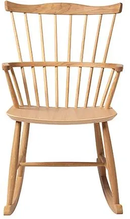 FDB Møbler - J52G Gungstol - Naturlig ek