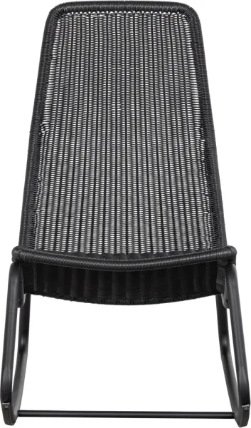 Tom, utomhus gungstol, svart