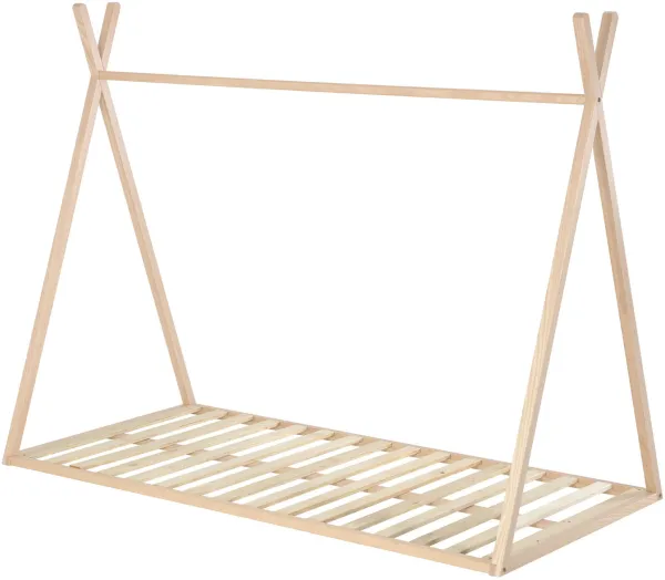 LAFORMA Maralis tipi-säng - naturlig ask (90x190)