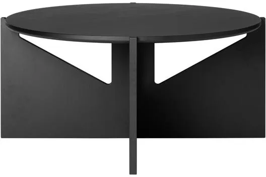 Kristina Dam Studio Simple Soffbord XL Svartlackerad Ek