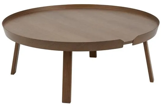 Muuto Around Soffbord Mörkbrun Extra Stort