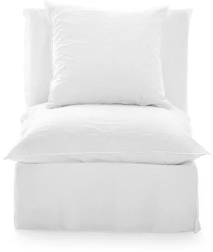 Gervasoni Ghost 06 Modulär Soffa Utan Armstöd Lino Bianco