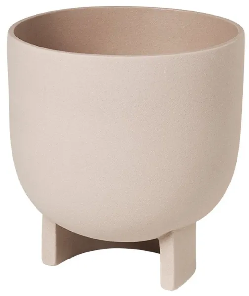 KRISTINA DAM STUDIO Serene kruka, L - sandfärgad terrakotta